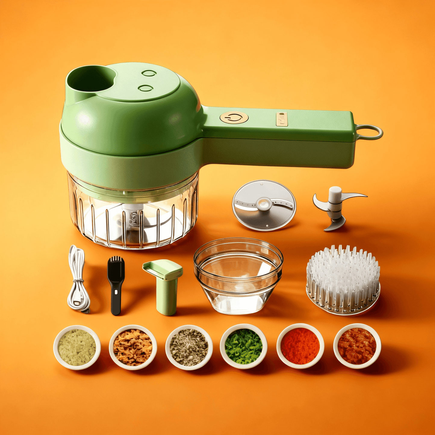 Slice & Shine 4‑in‑1 Veggie Cutter