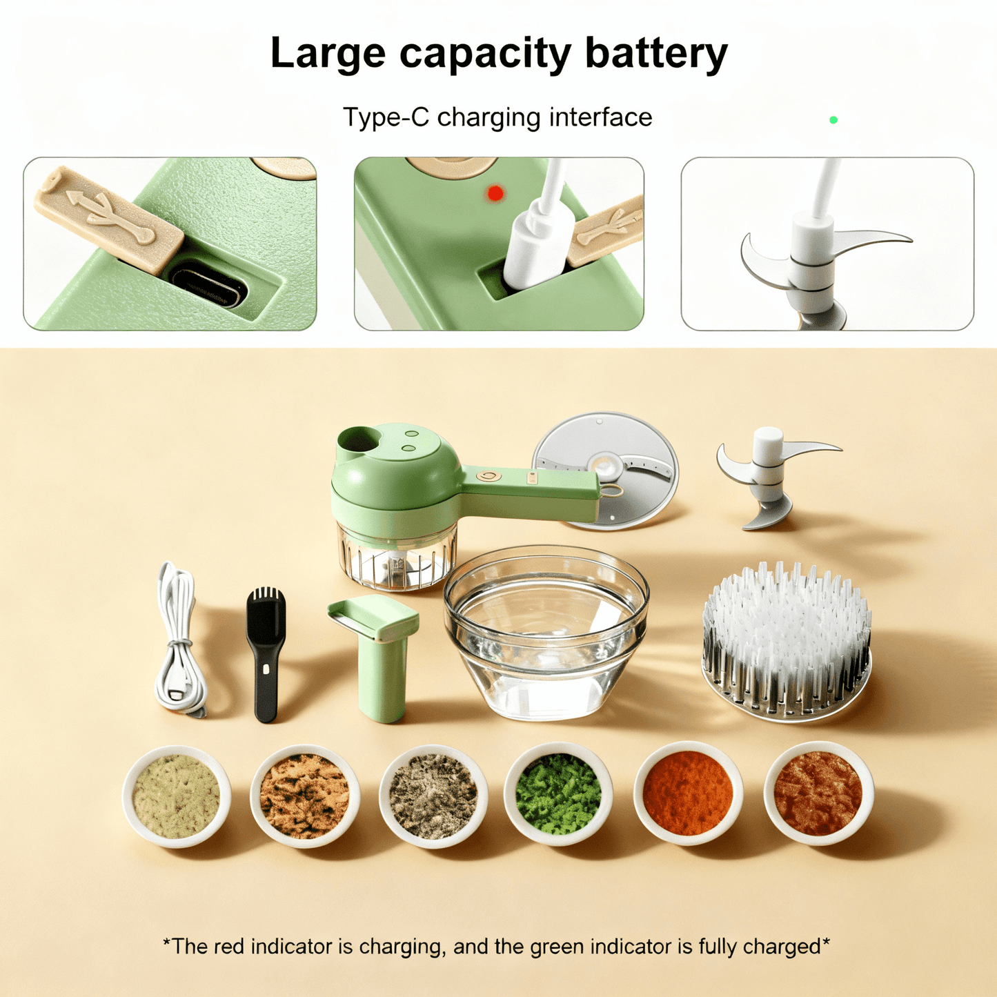 Slice & Shine 4‑in‑1 Veggie Cutter
