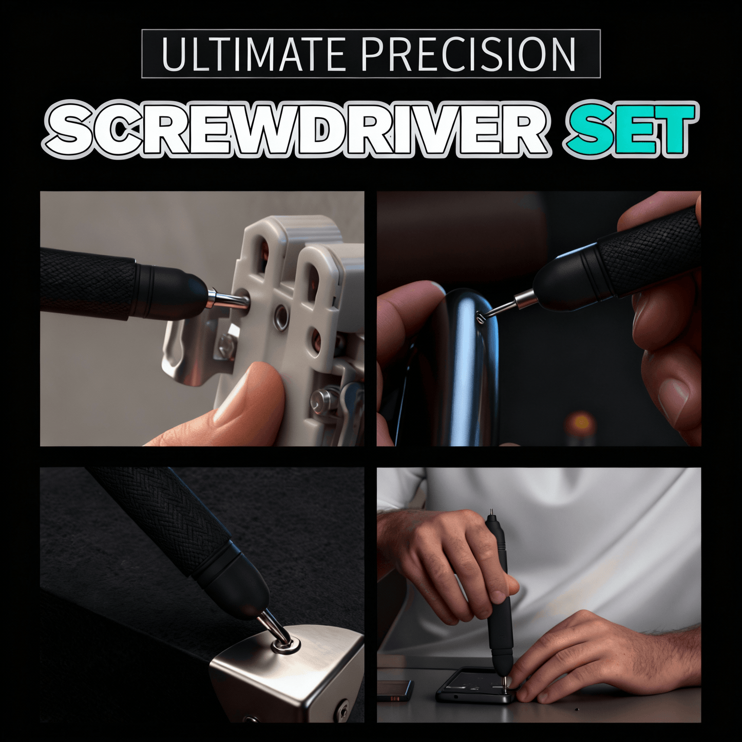 Pen-Shaped Phone Holder with Screwdriver Set Multifunction 6 in 1 Tech Tool Pen, Pen-Shaped Phone Holder with Screwdriver Set